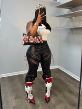 Load image into Gallery viewer, Lizzy : leather pants