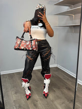 Lizzy : leather pants