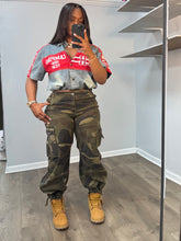 Load image into Gallery viewer, Attico : camo pants