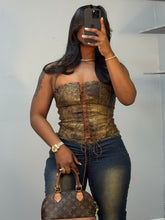 Load image into Gallery viewer, Vegan : corset