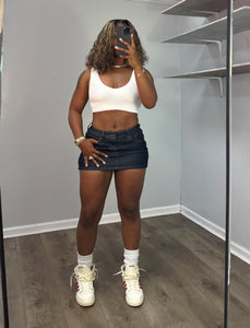 90s Levi : mini skirt