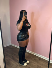 Load image into Gallery viewer, Tiffany : leather skirt