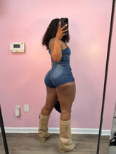Load image into Gallery viewer, Carmen : denim romper