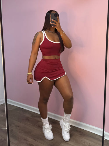 Tournament : skirt set
